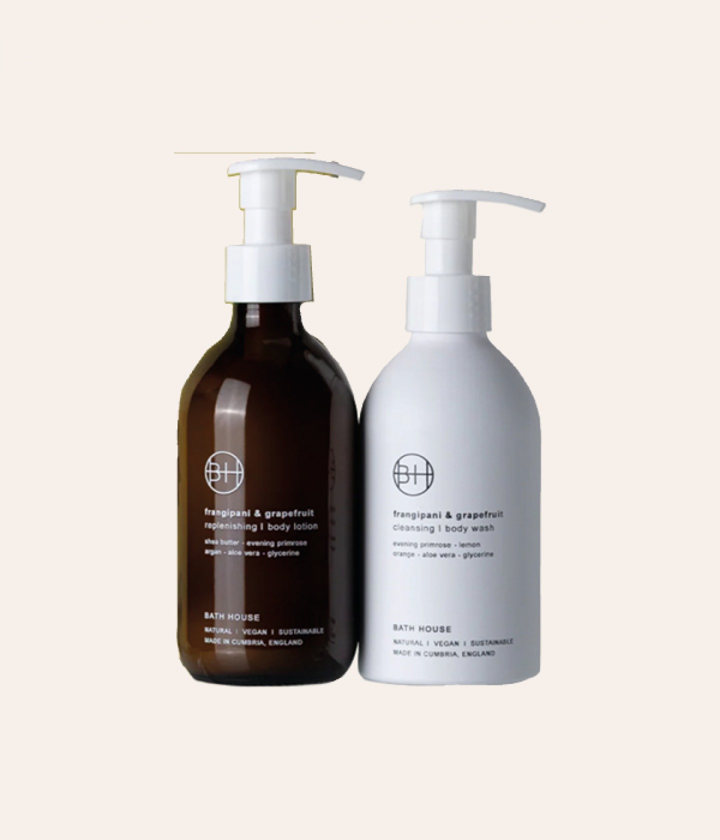 Frangipani & Grapefruit bodycare duo