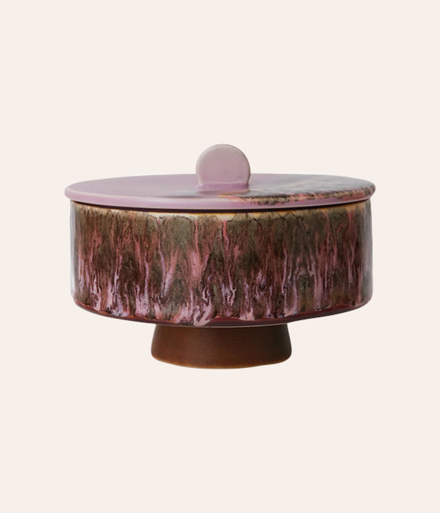 70s ceramic bonbon bowl