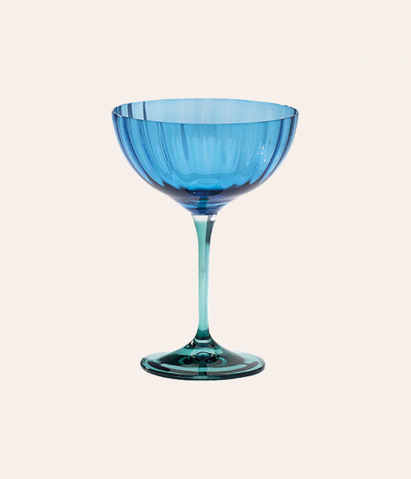 Jazzy Champagne glass