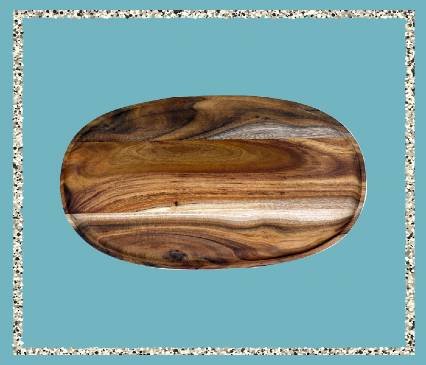 Acacia wood tray