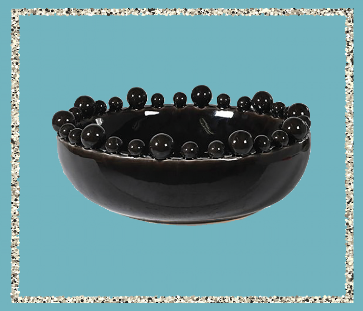 Black bobble bowl