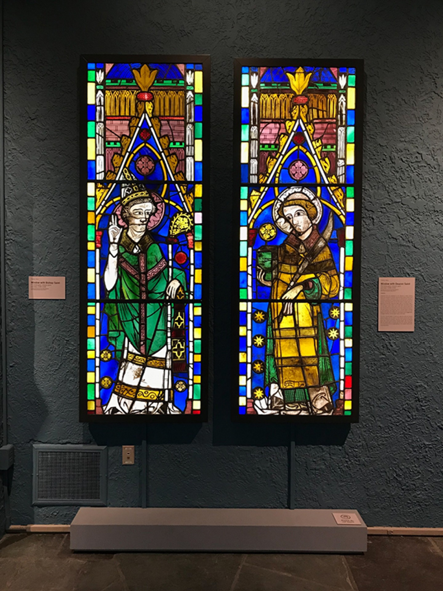 Stained Glass Frames in the Toledo Museum of Art