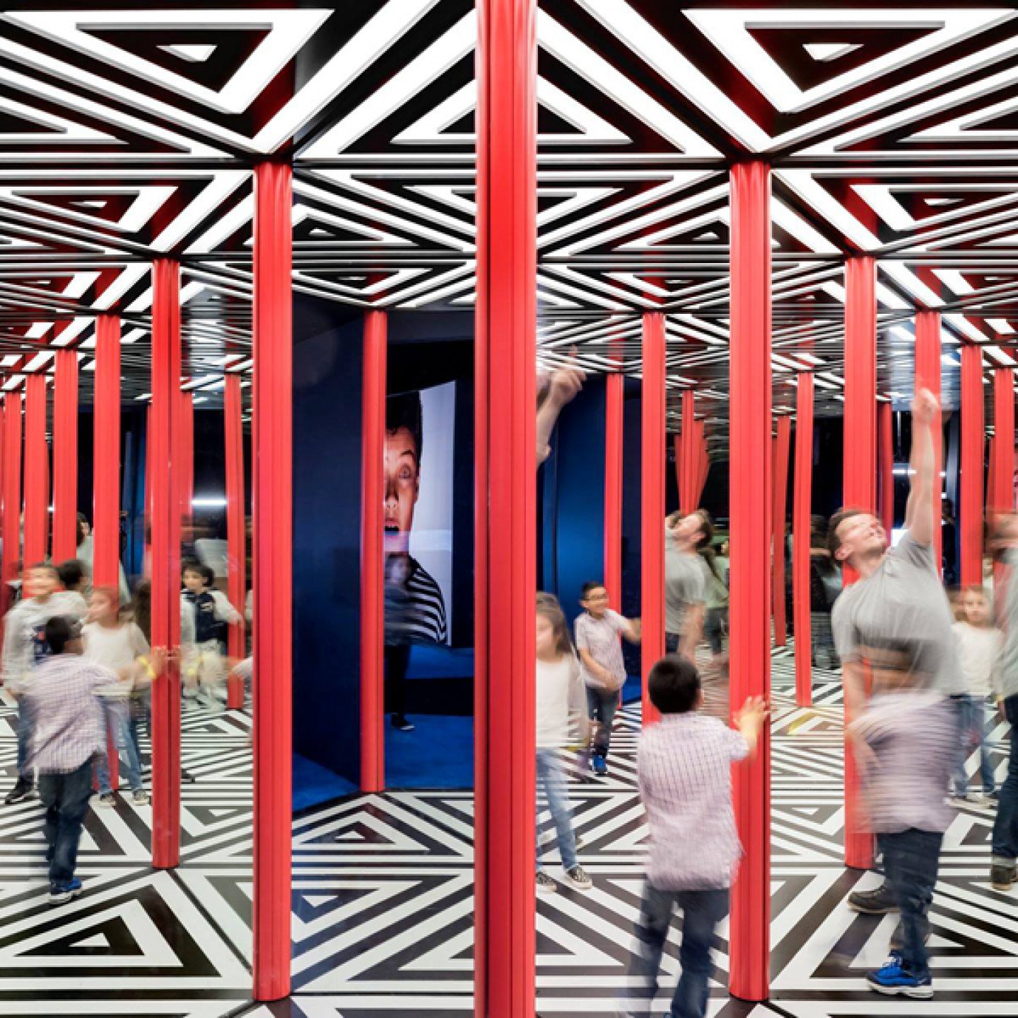 National Science and Media Museum Mirror Maze