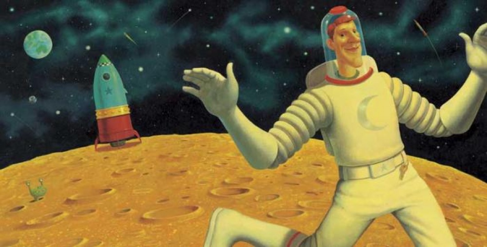 Man on the Moon book cover