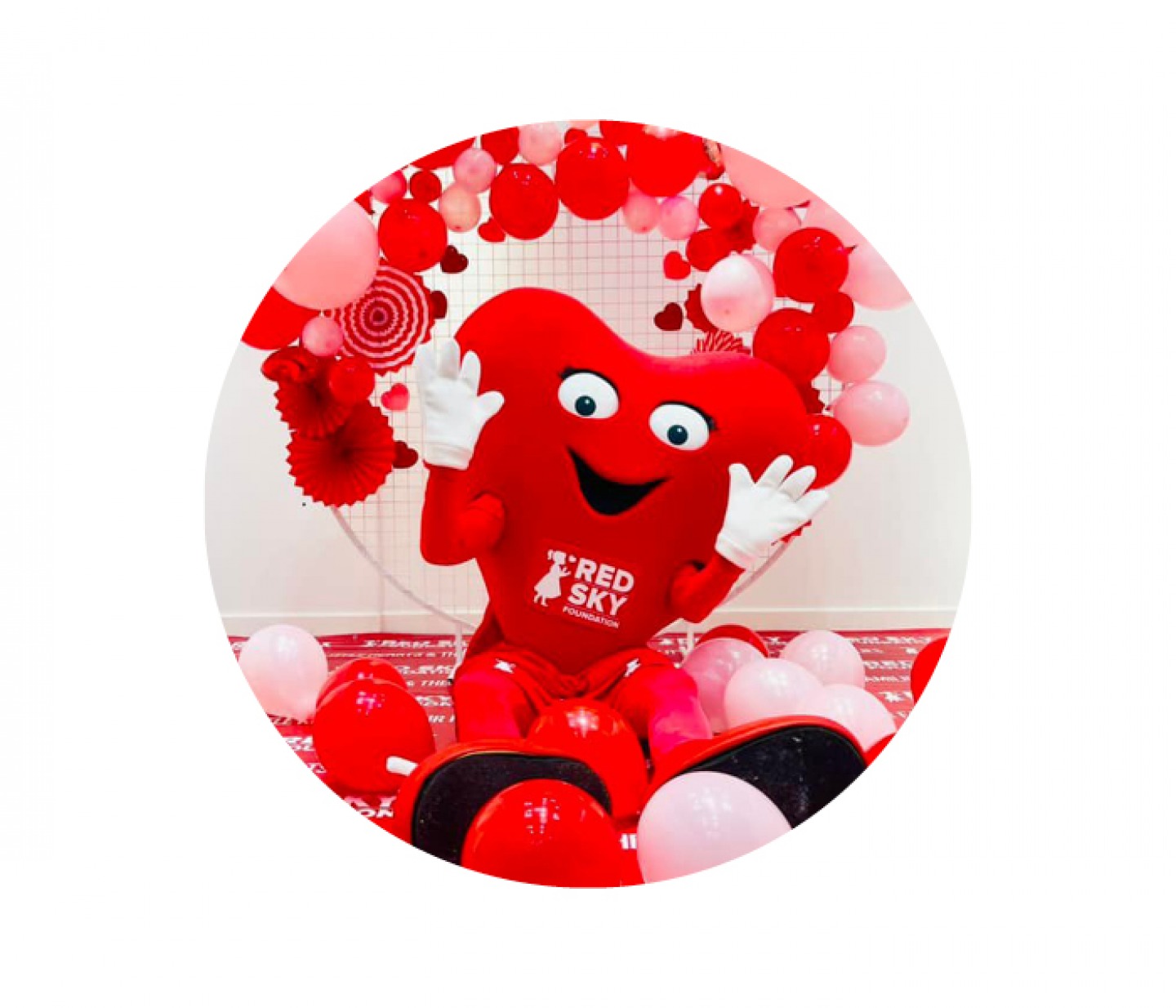 Red sky foundation mascot