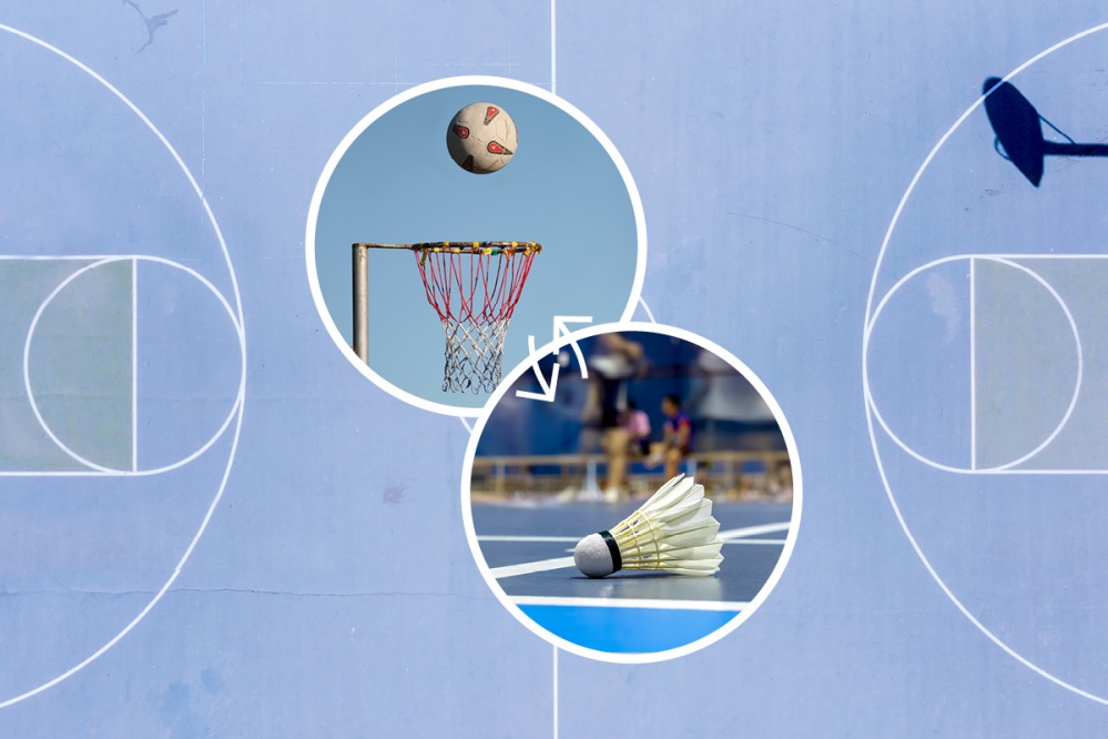 Netball Badminton