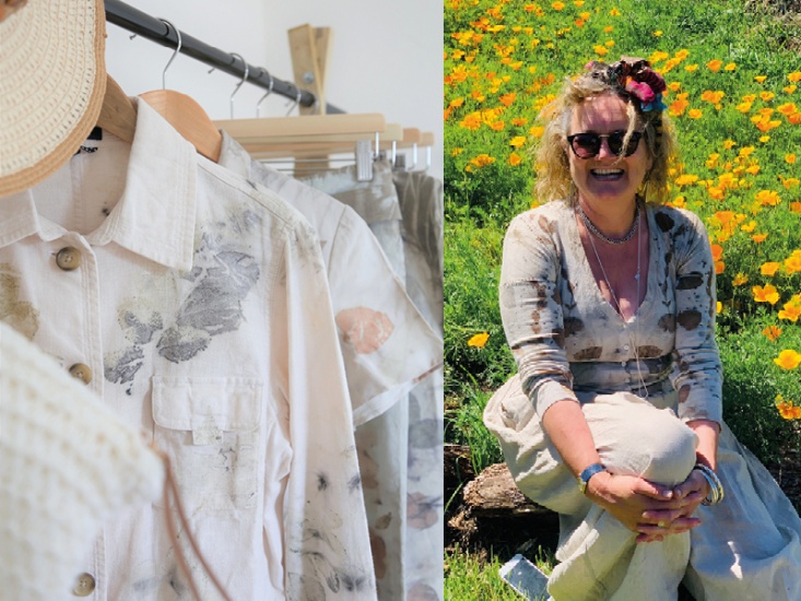 Eco printer Gillian Smellie