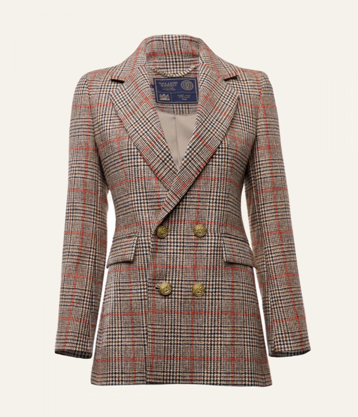 Orange Windsor blazer