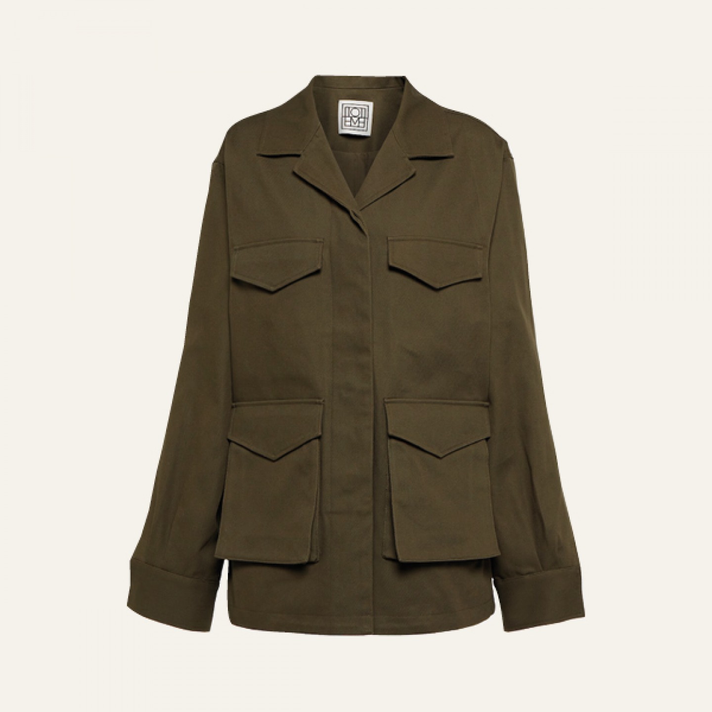 Olive utility jacket