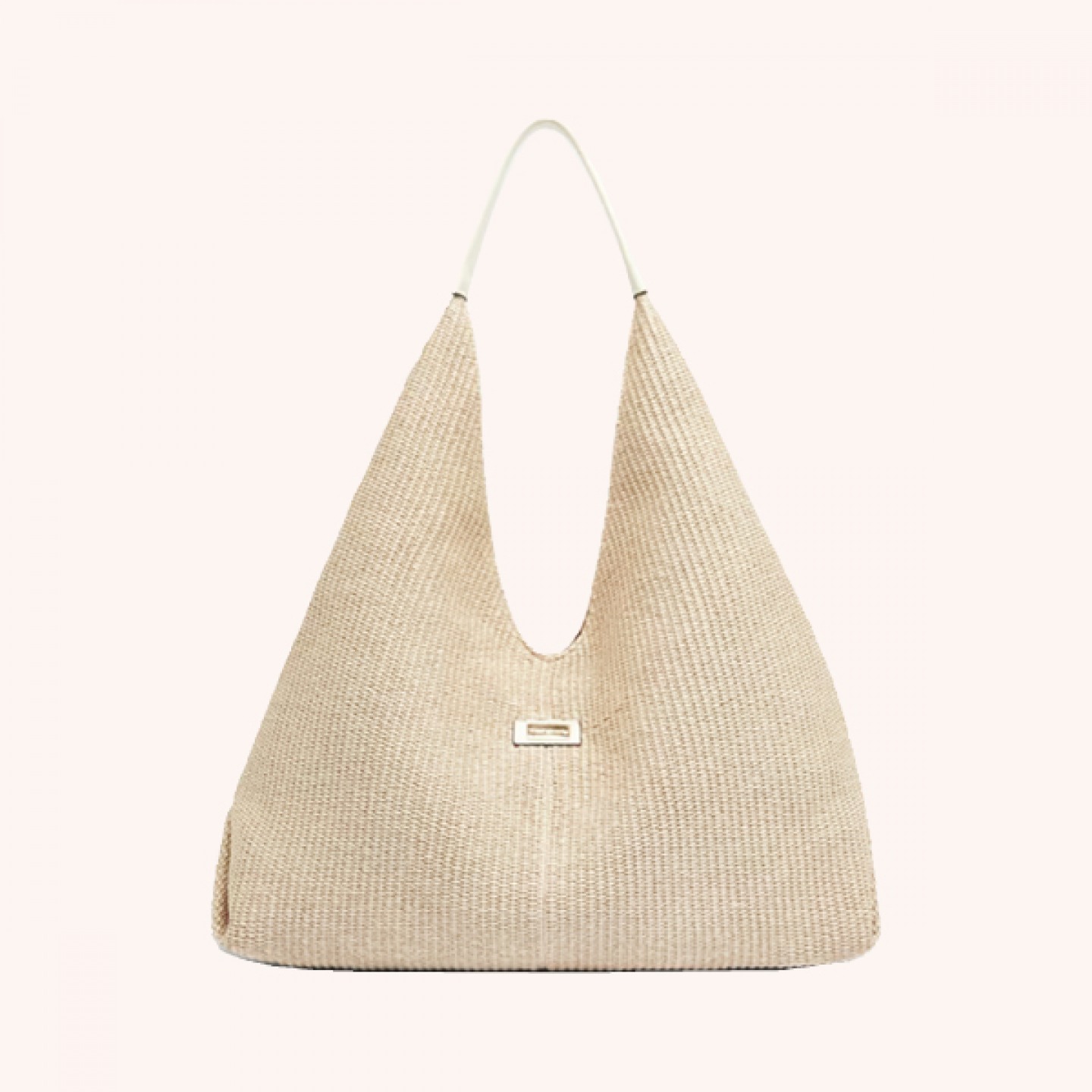Woven shoulder bag