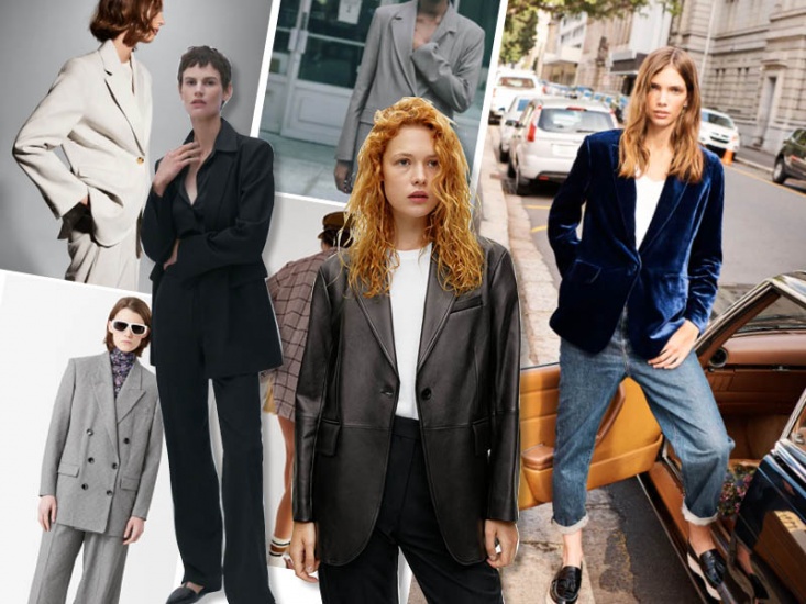 3 models wearing oversized Jackets