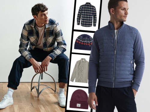 Men's Flannel Shirts and Quilted Jackets to Layer Up This Winter