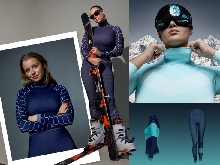 Renee Fraser-Shepherd, Sloobie founder wearing Ski Wear