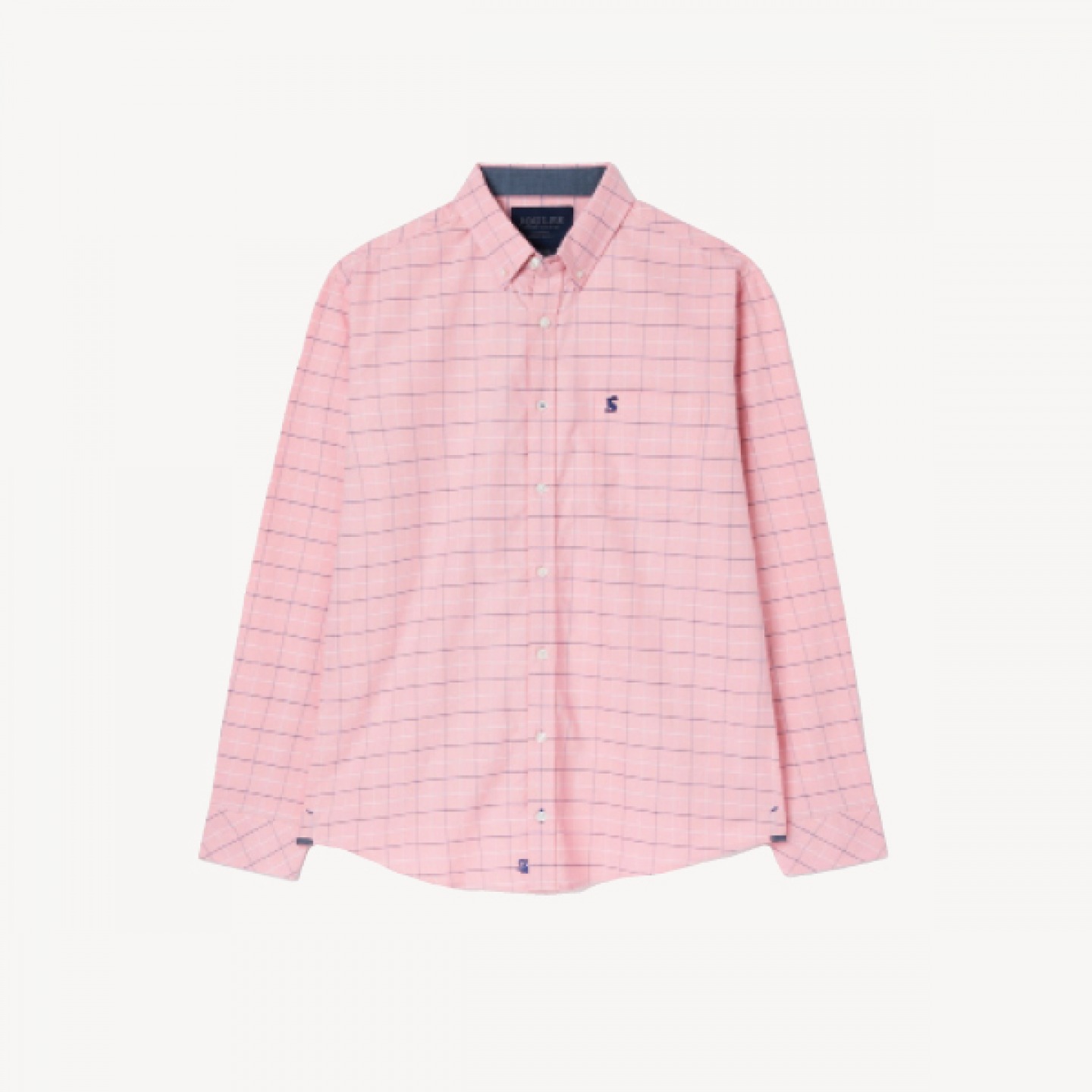 Welford pink check shirt