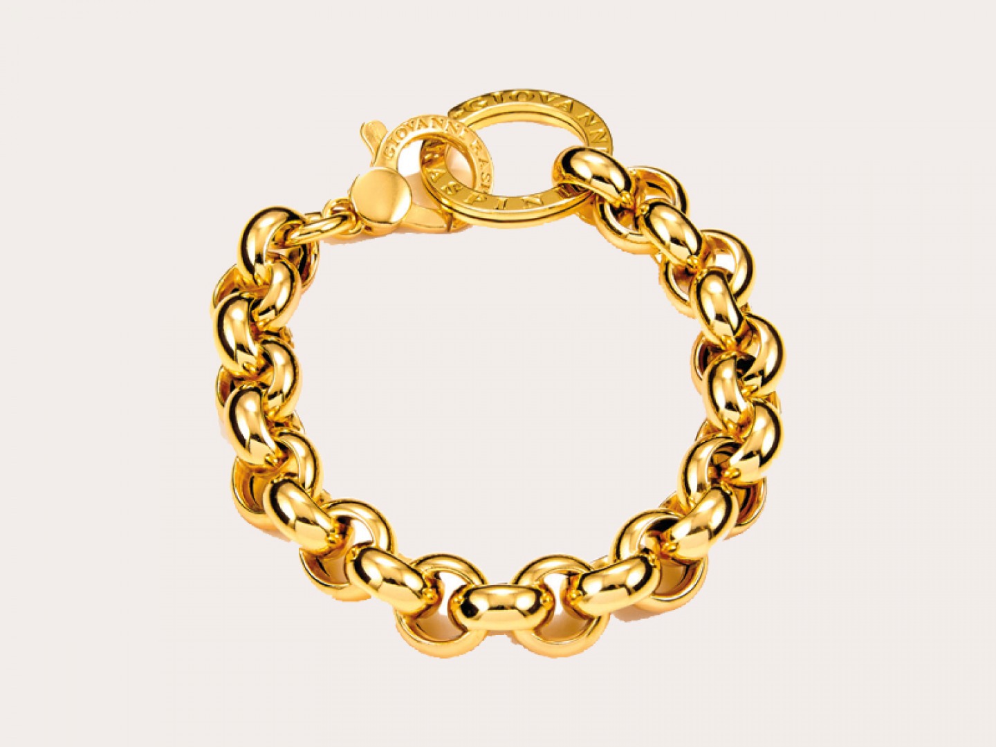 Giant Rolo link bracelet