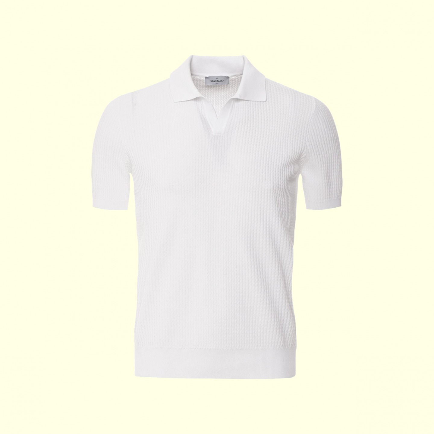 Knit polo