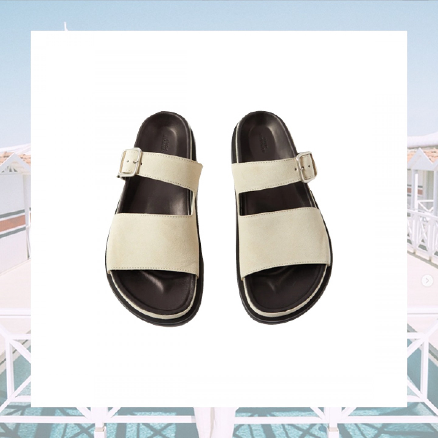 Buckle sandals