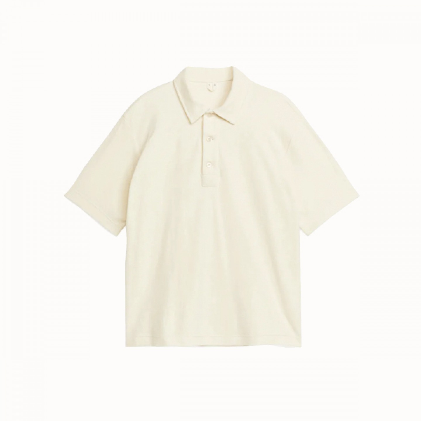 White towelling T-shirt