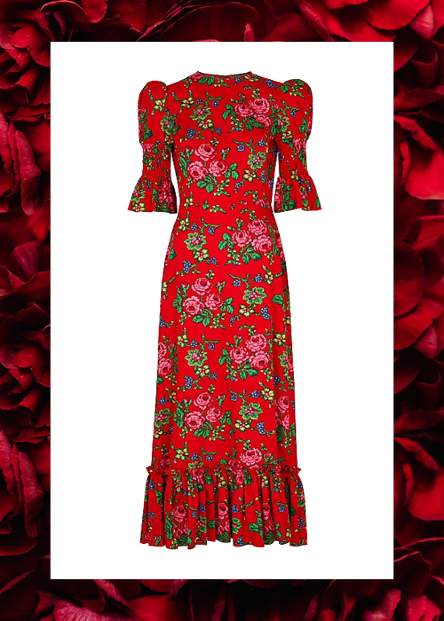 Floral midi