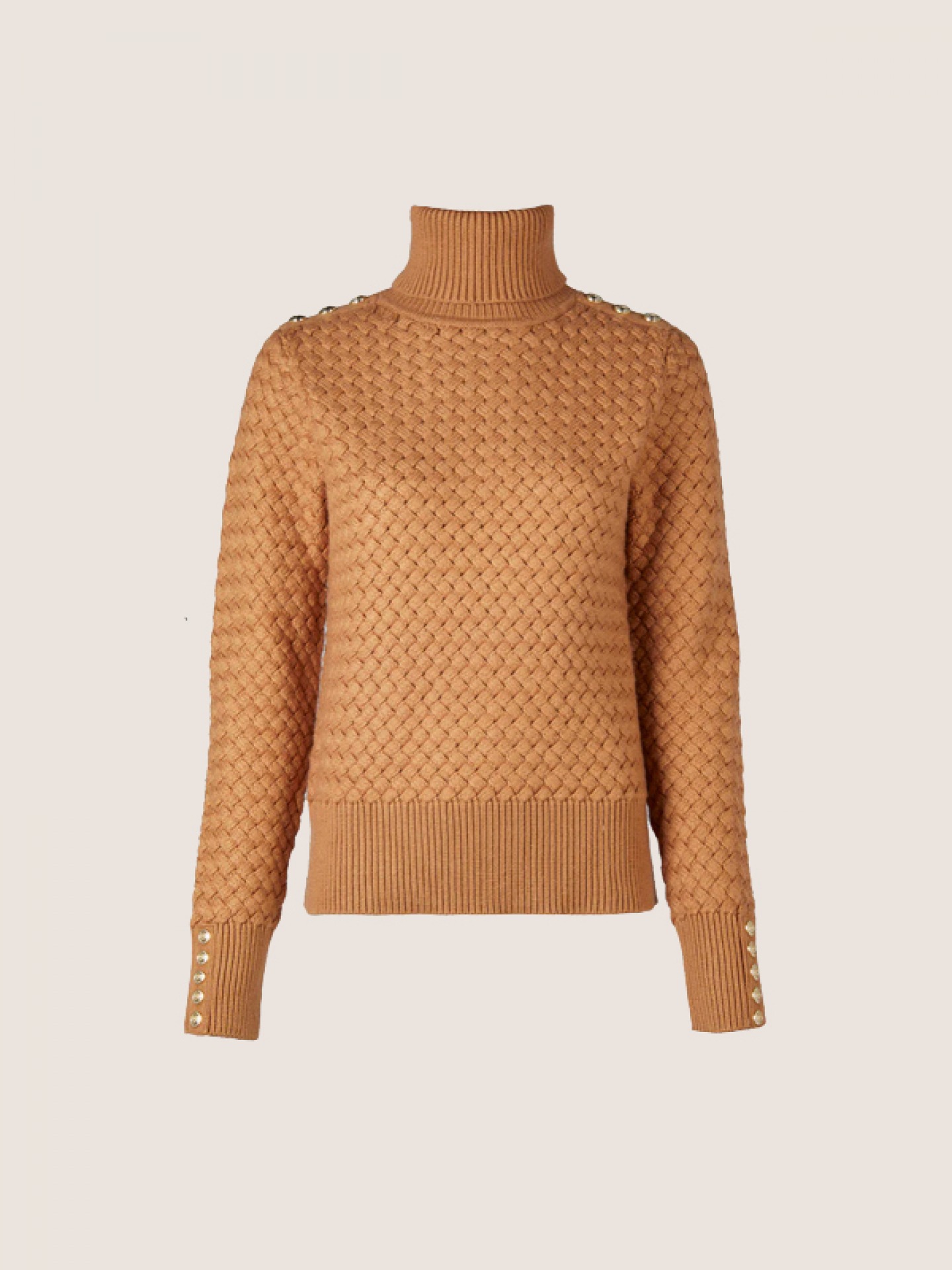 Basket weave jumper