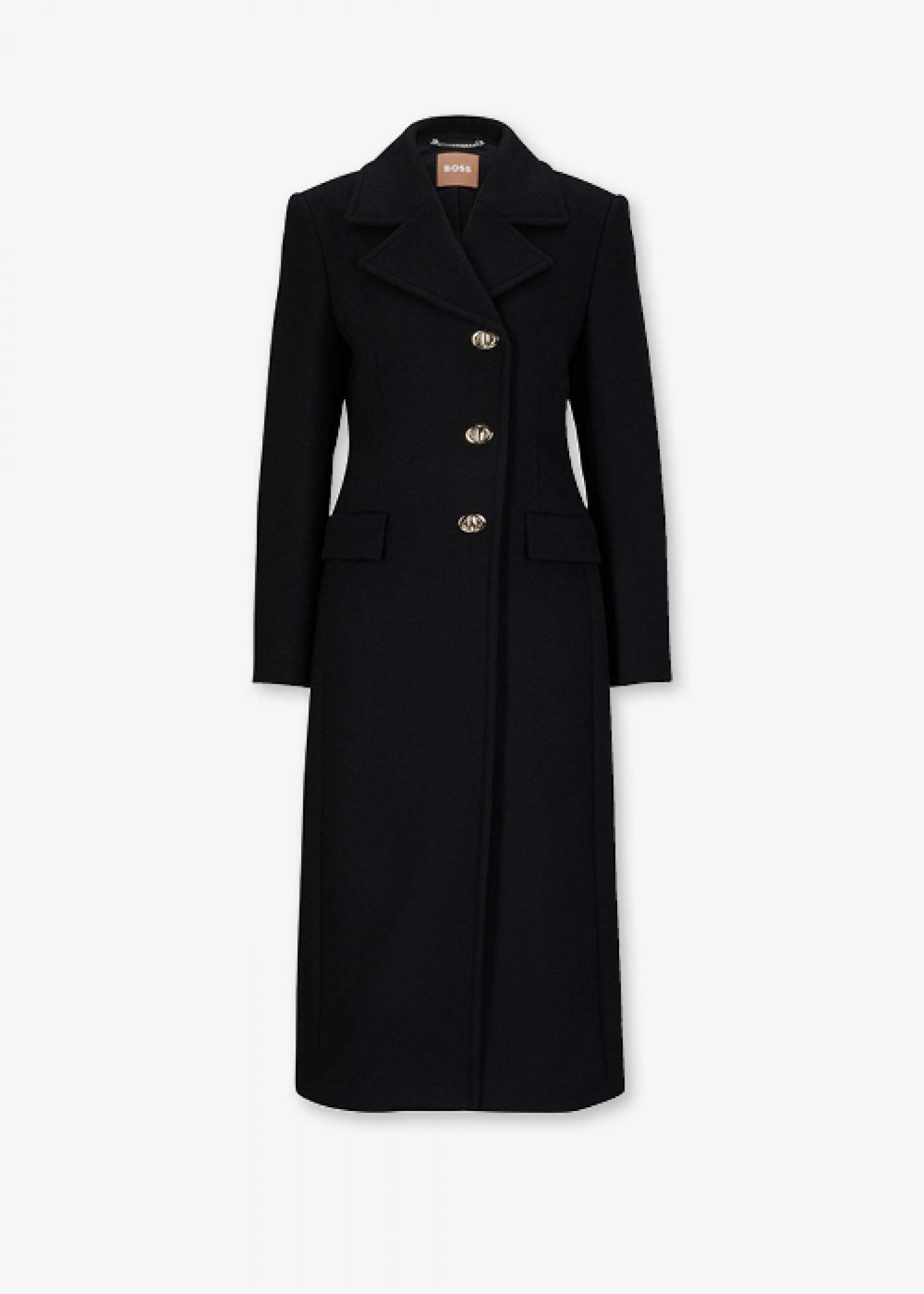Slim fit coat