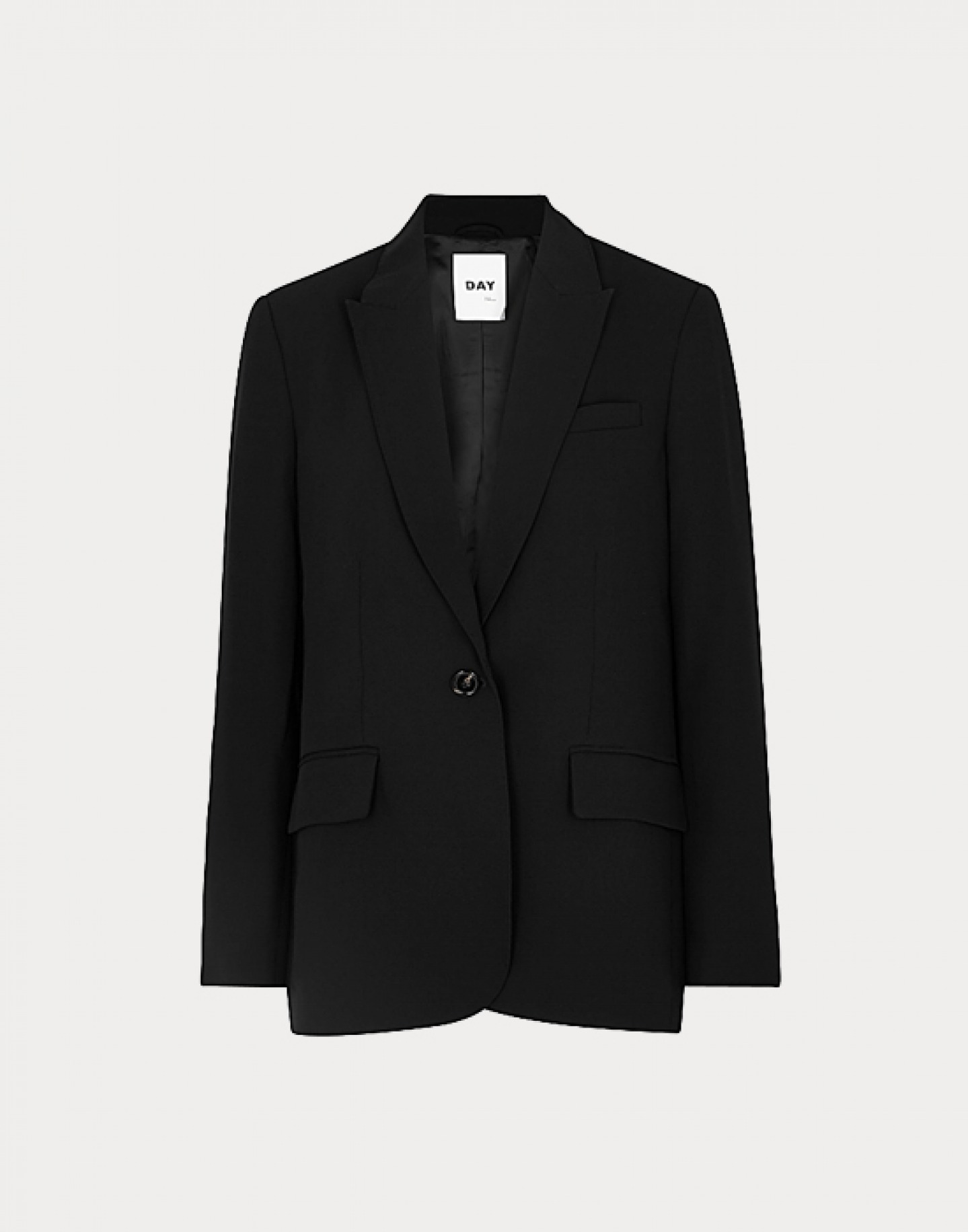 Black crepe jacket