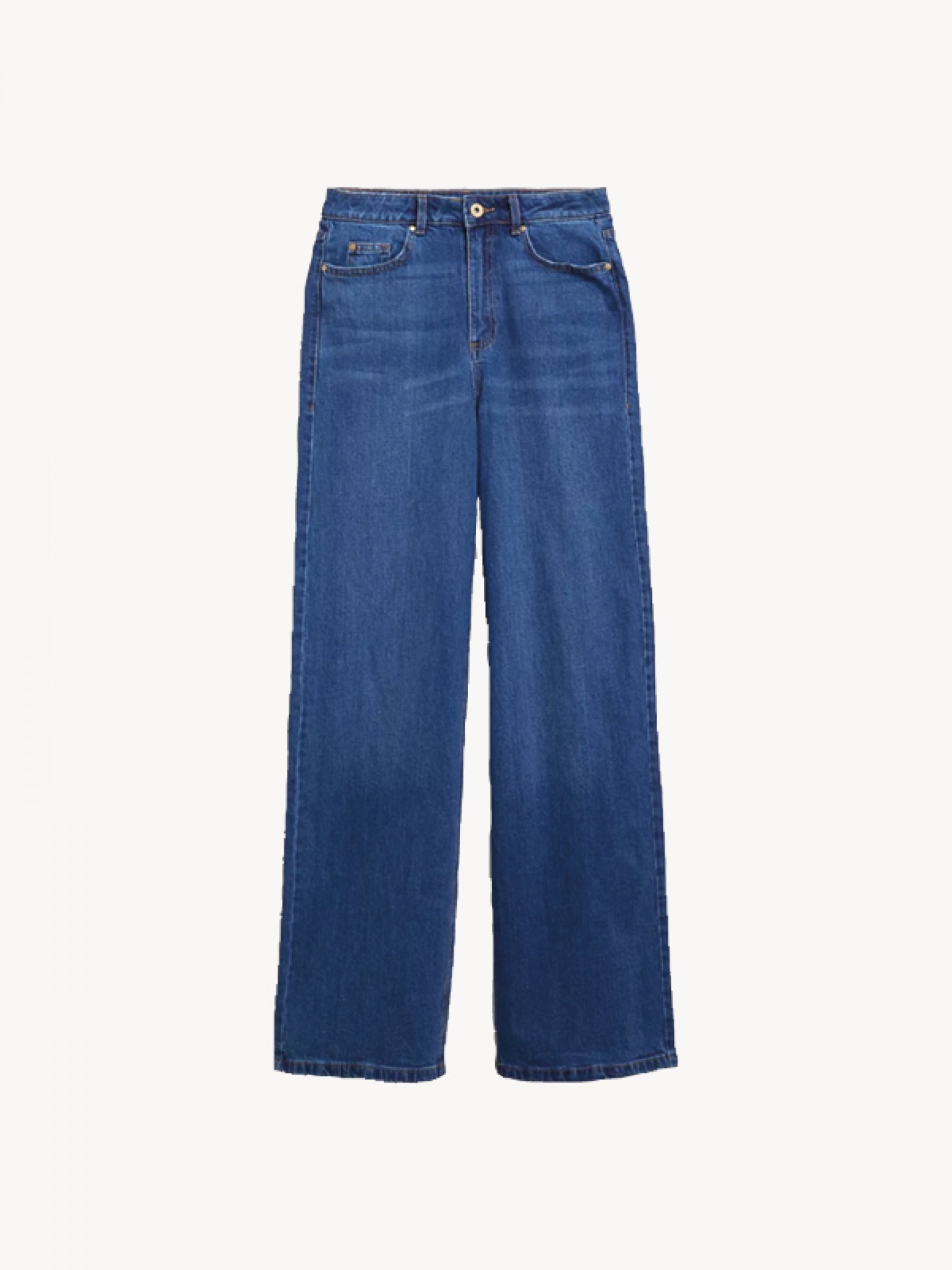 The wide leg jean