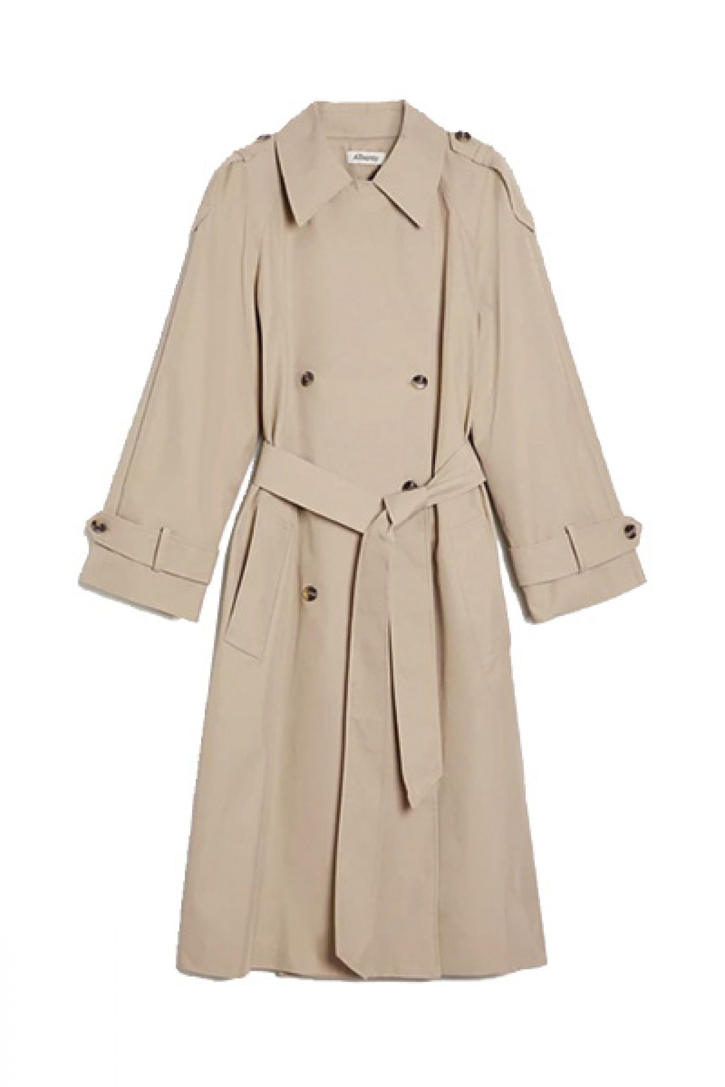 Double-breasted trench