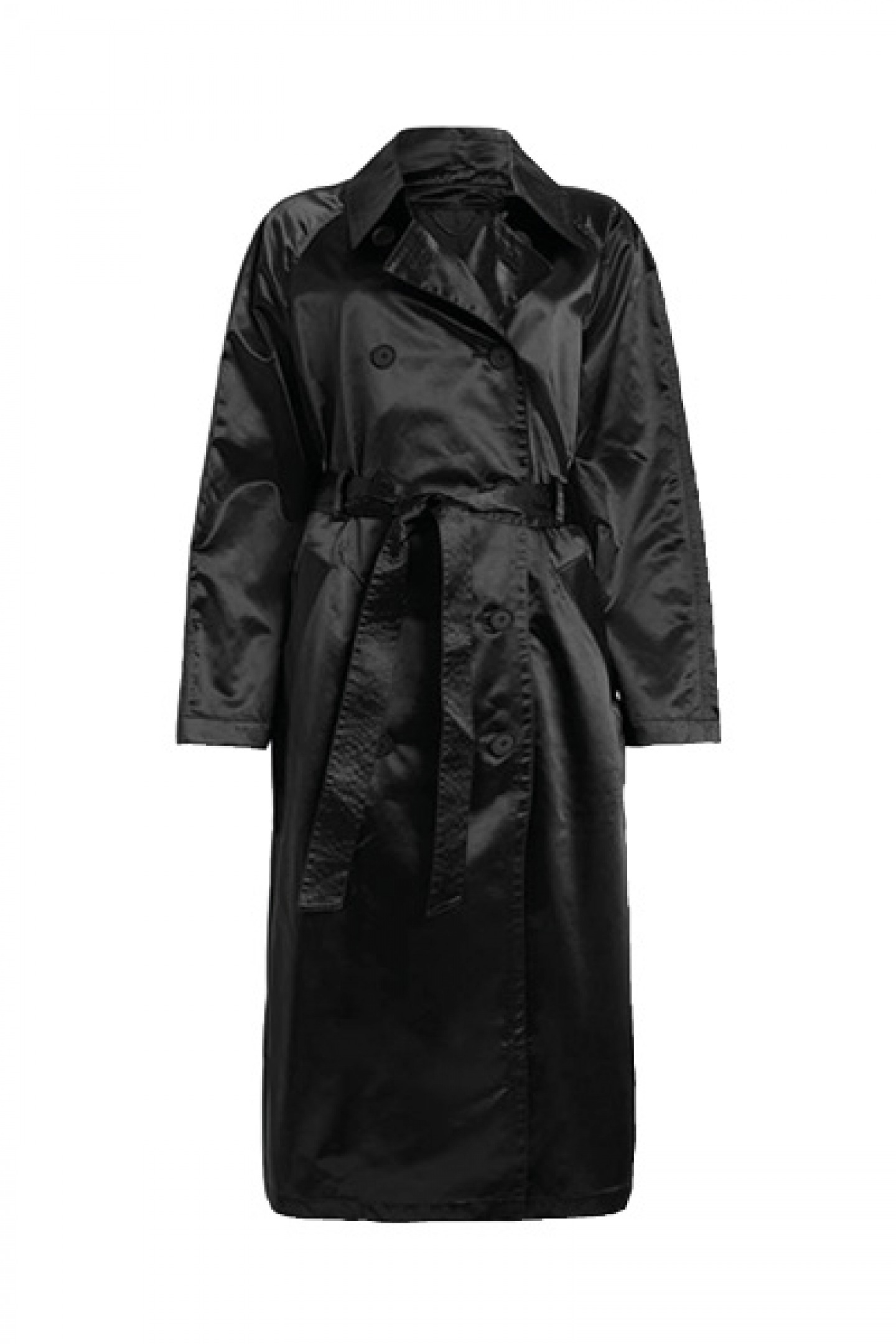 Black trench coat