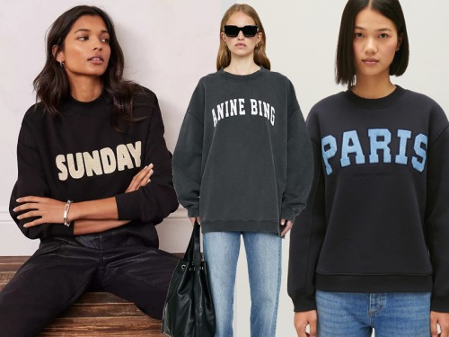 Six Slogan Sweats to Add to Your Weekend Wardrobe