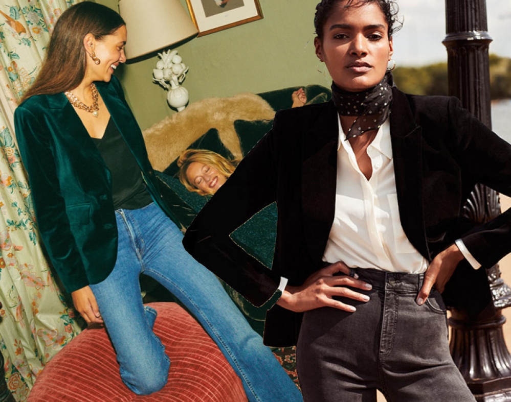 8 Stylish Velvet Jackets to Wear This Winter