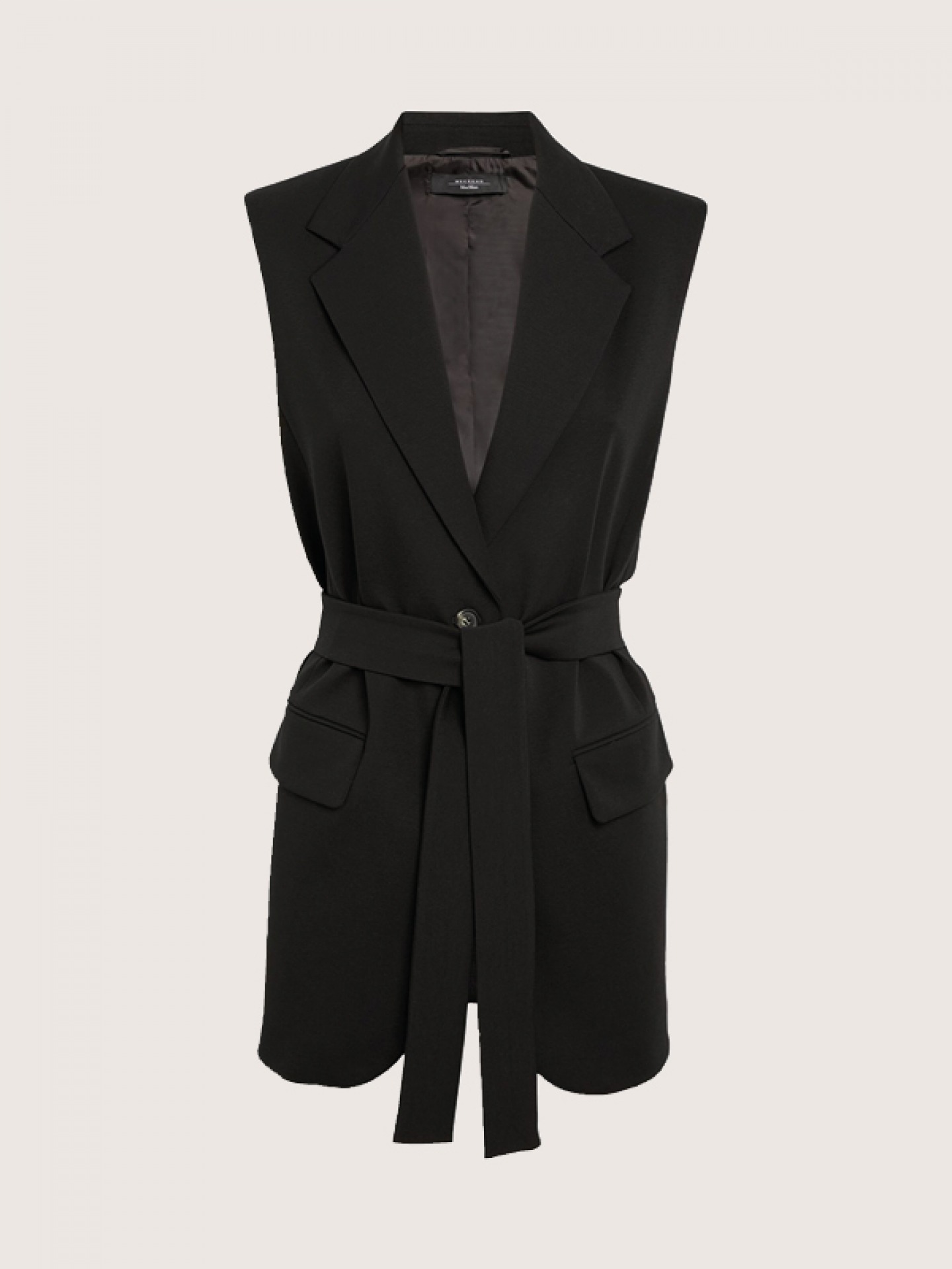 Belted waistcoat