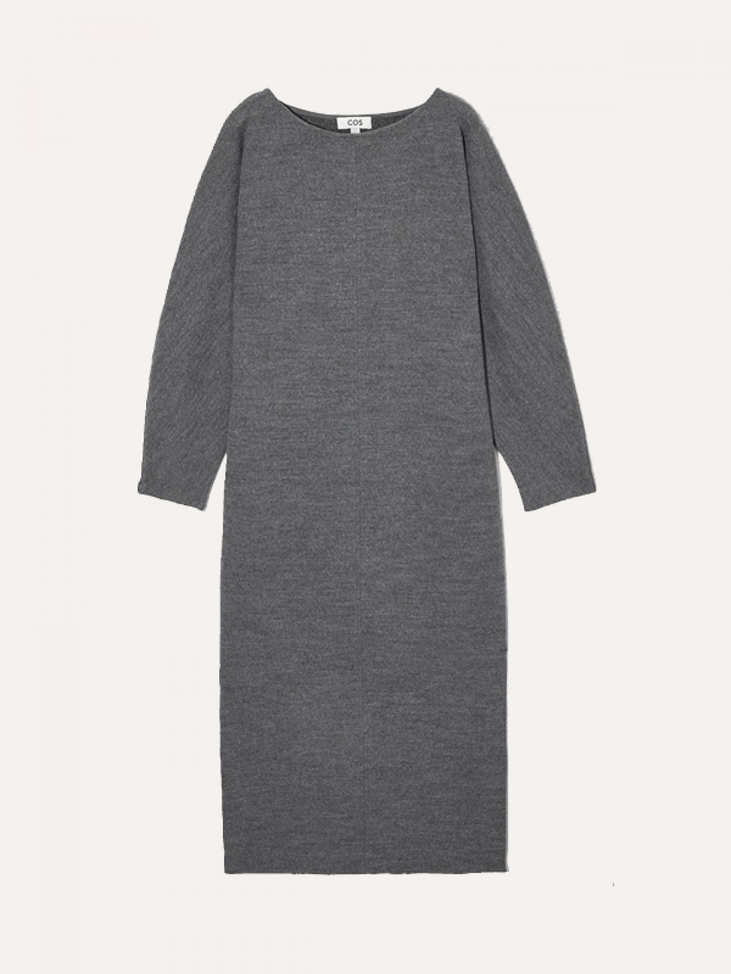 Boiled wool maxi