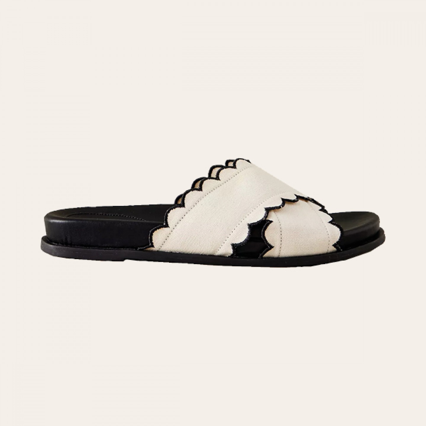 Maeve scallop sandals