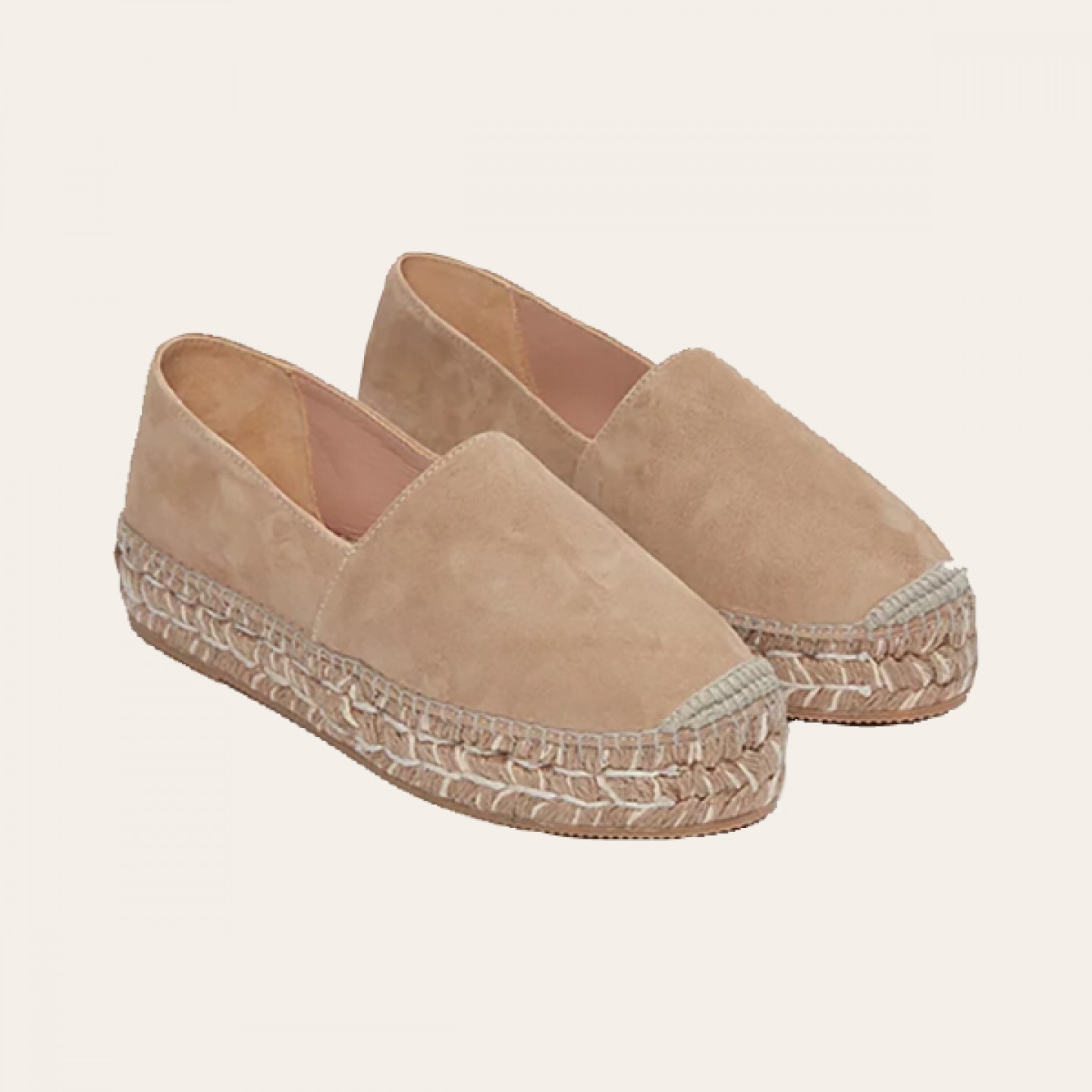 Flatform espadrilles