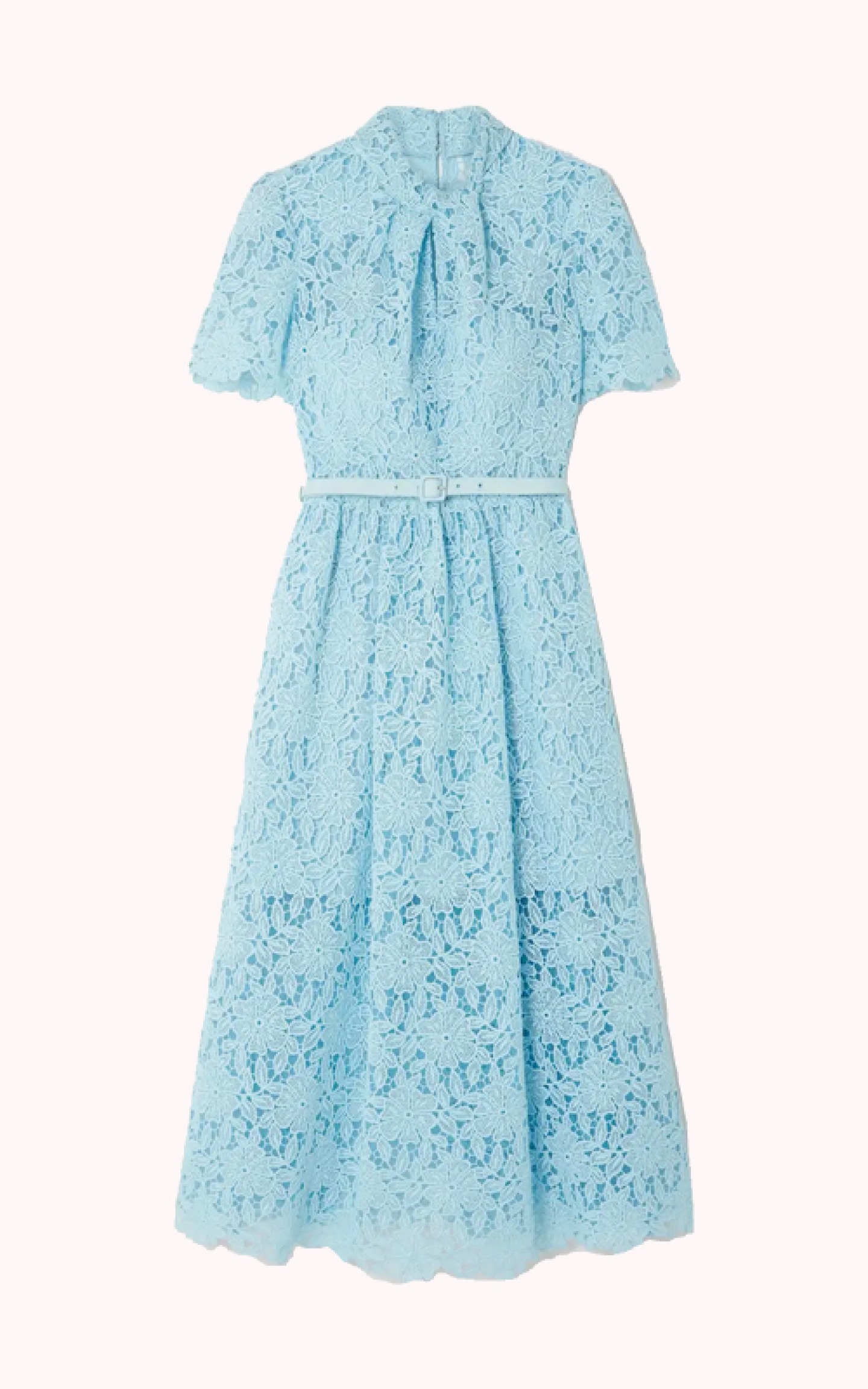 Guipure lace dress