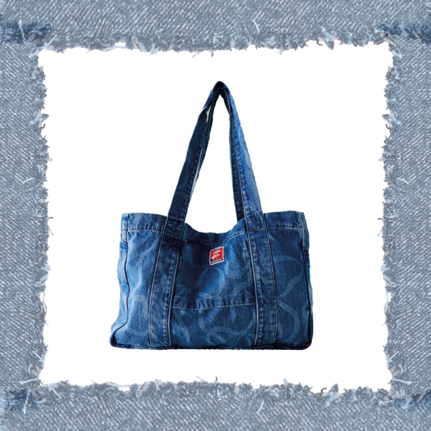 Denim tote Bag
