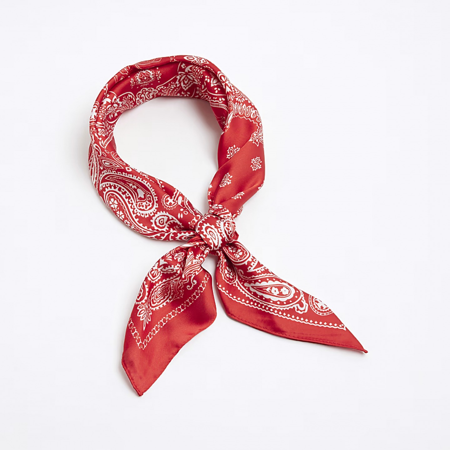Red Paisley bandana