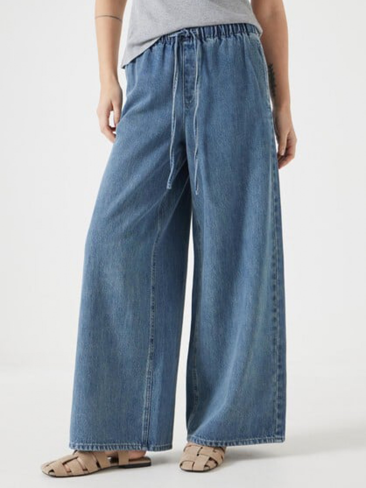 Clio wide leg jeans