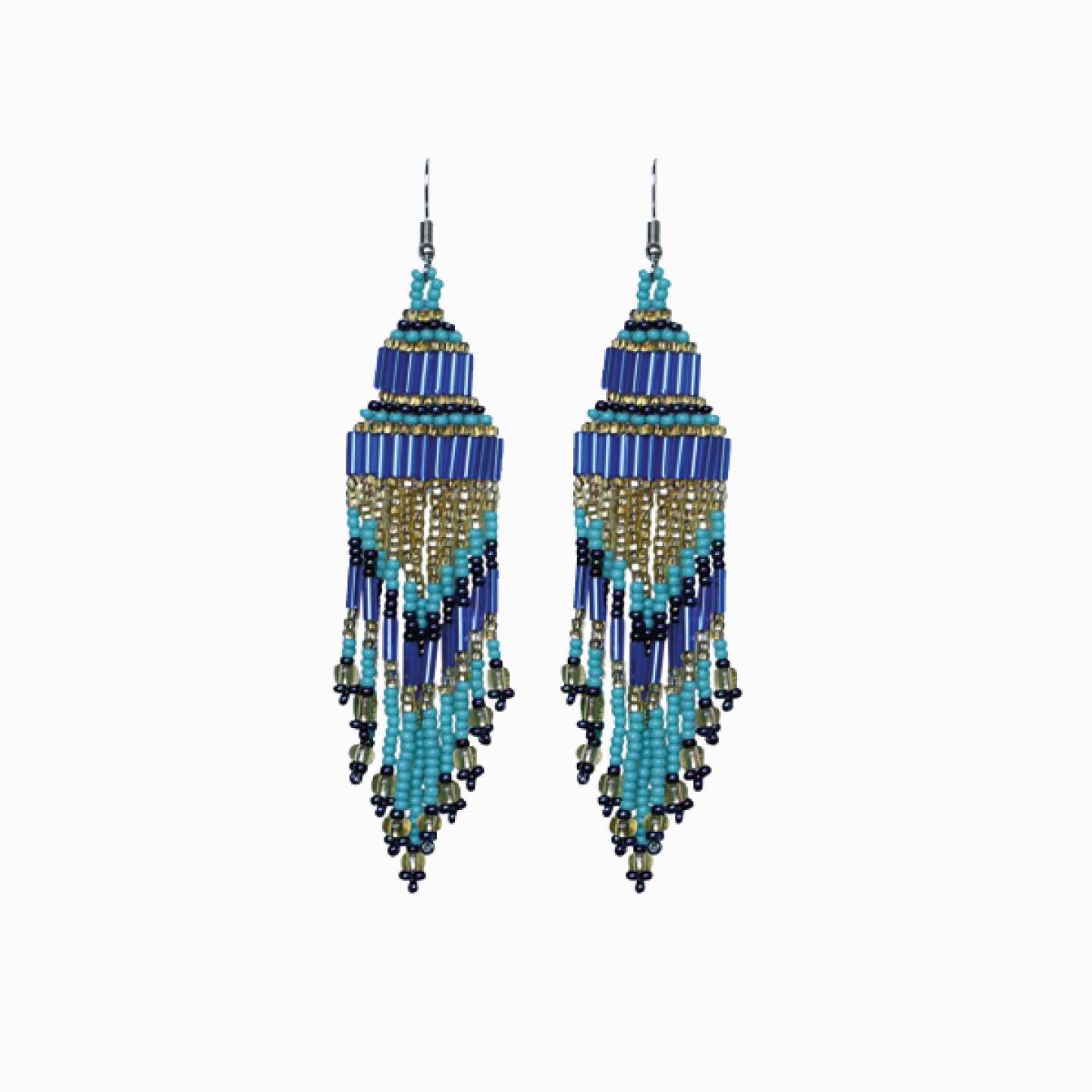 Beaded boho earrings