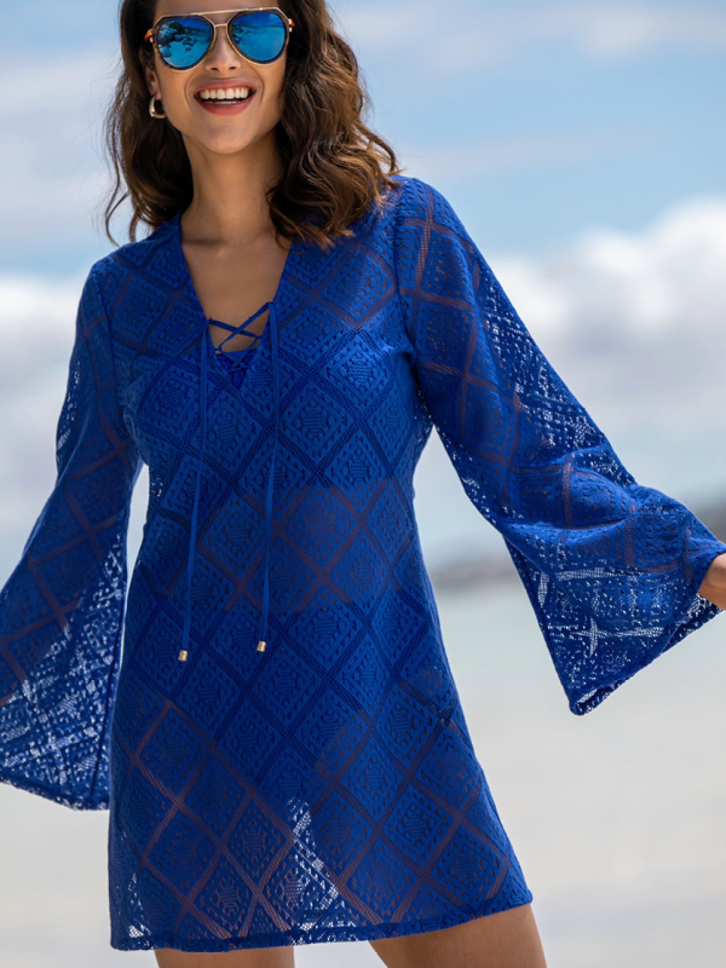 Crochet cover up