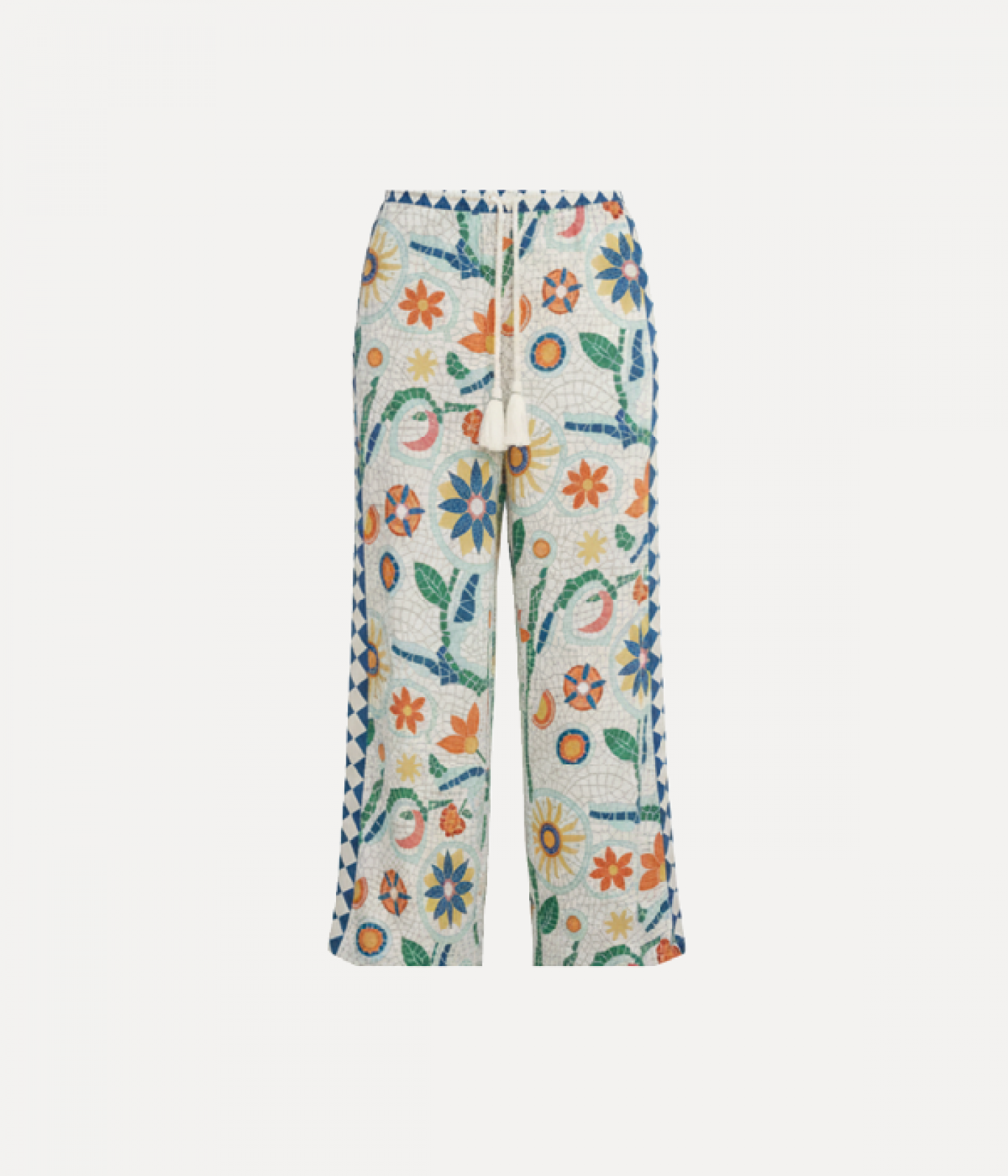Celandine linen trousers