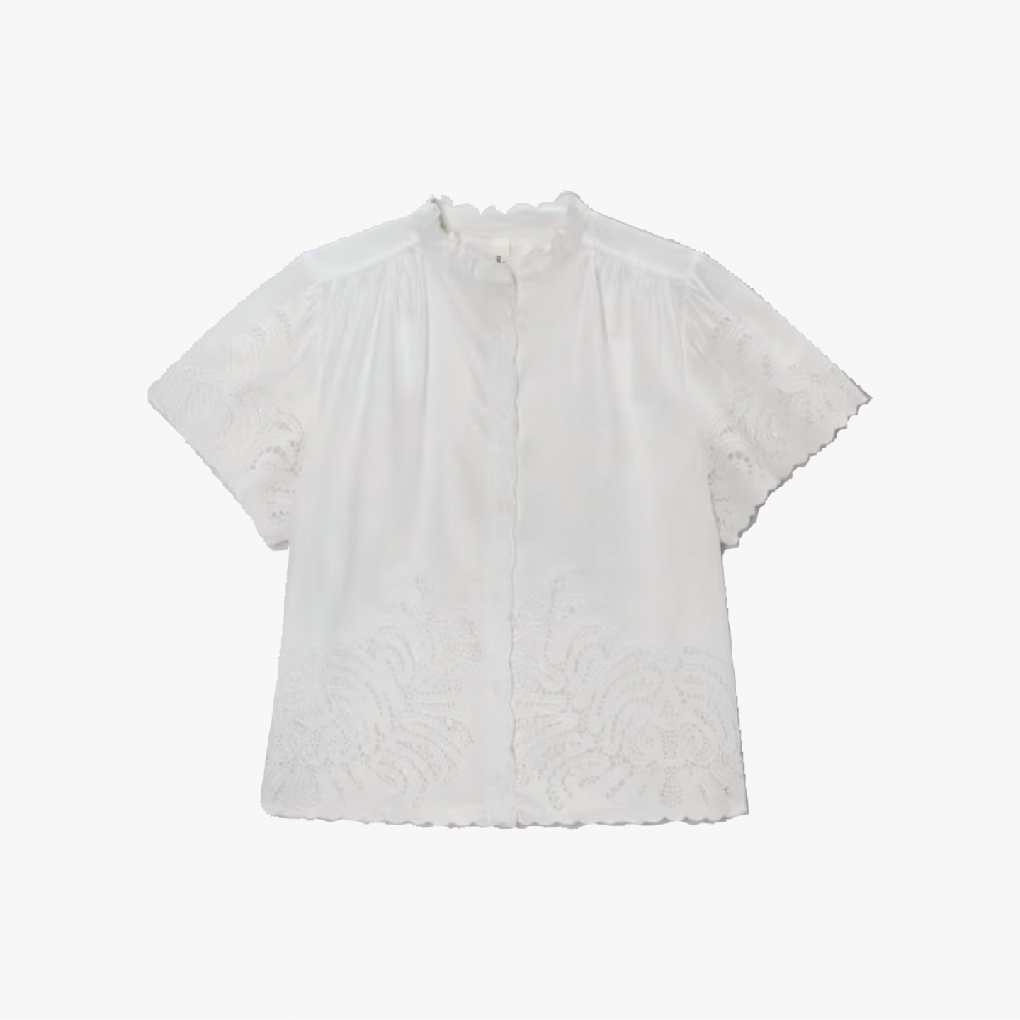Cutwork shirt