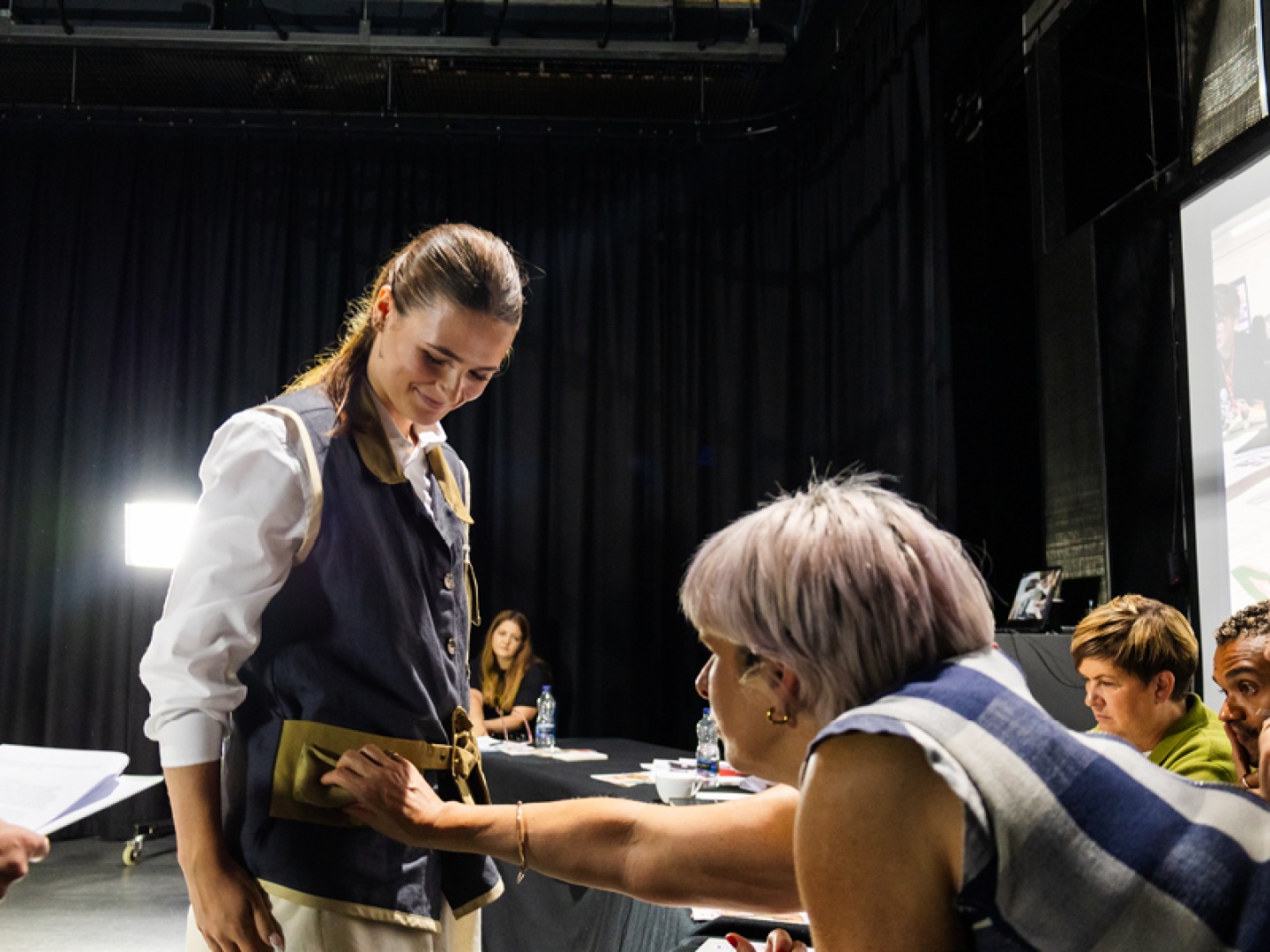 Second-place winner, Rose Henson - Waistcoat