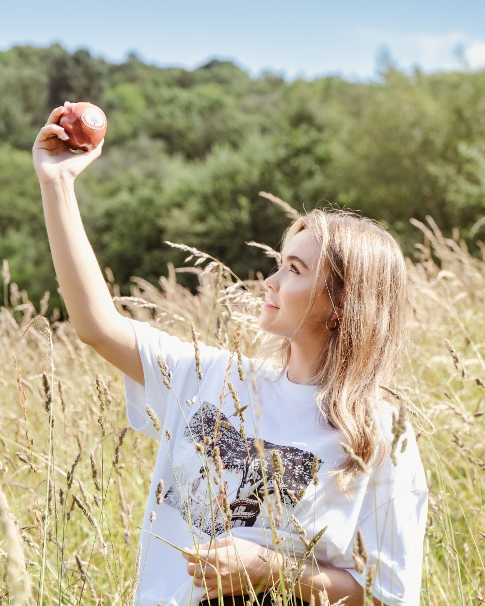 Acta Sanctorum Forbidden Fruit T-shirt, photographed by Darius Setsoafia