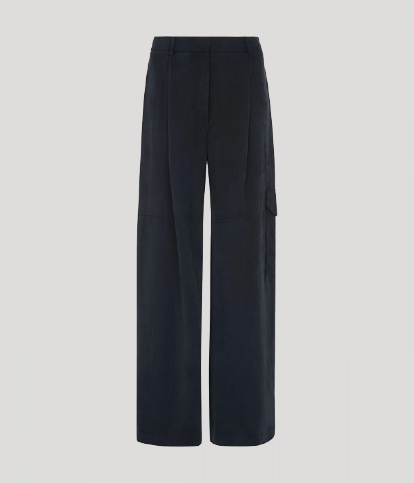 blue cargo trousers