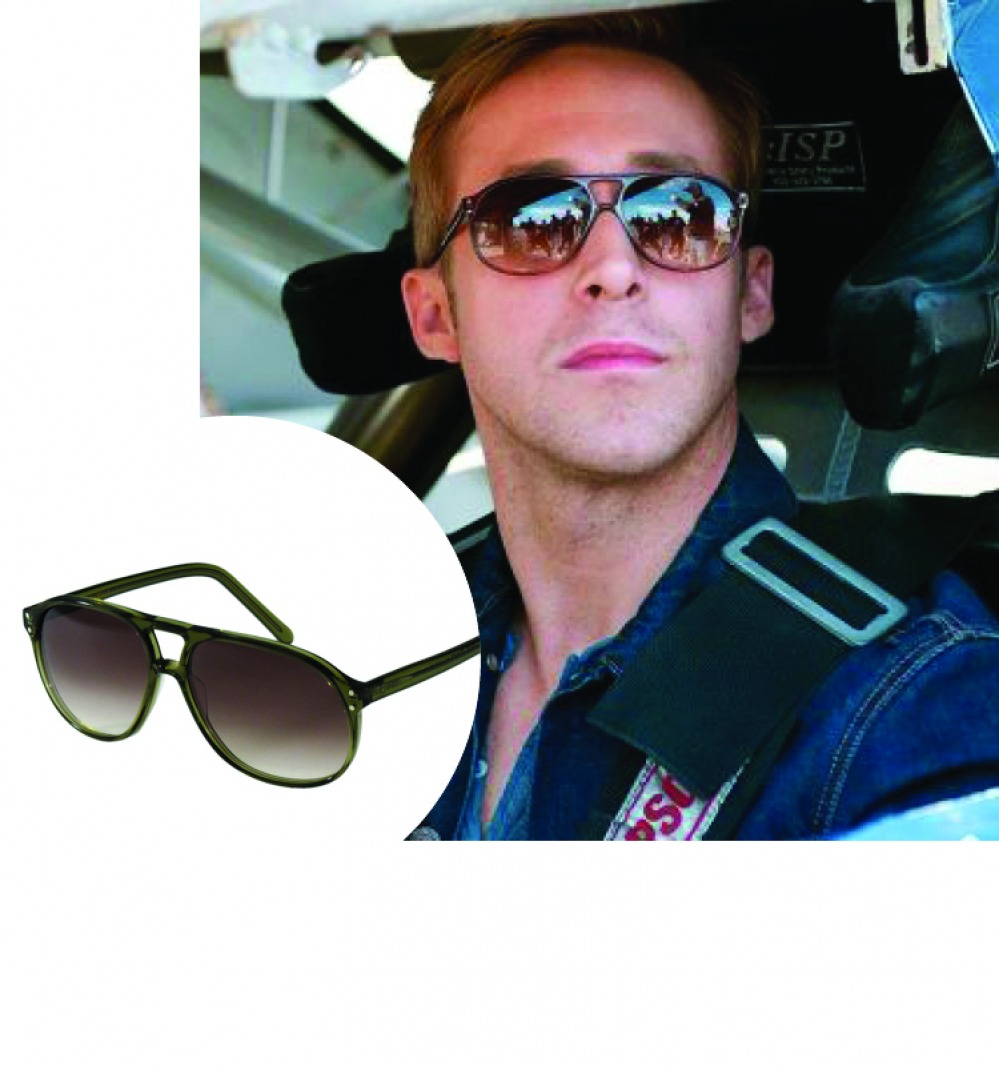 Ryan Gosling, Drive (2011) wearing Selima Optique sunglasses