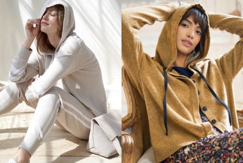 Knitted Hoodies Are Having a Moment