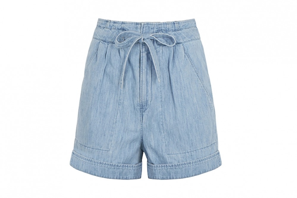 Washed denim shorts - Isabel Marant Etoile