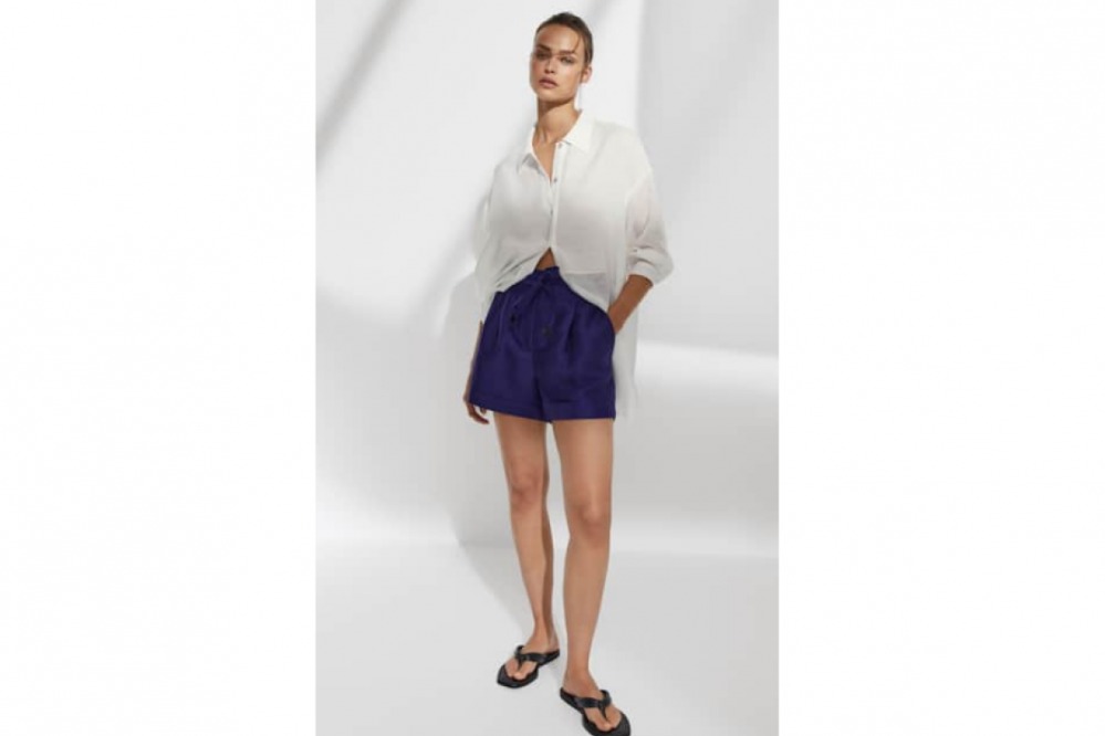 Denim shorts - massimodutti.com